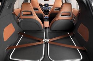 Mercedes GLA Crossover bootspace